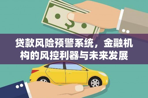 射阳贷款风险预警系统，金融机构的风控利器与未来发展