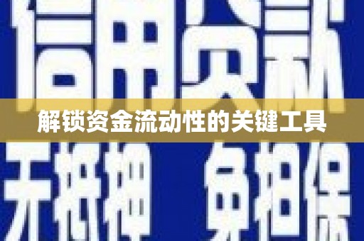 射阳解锁资金流动性的关键工具