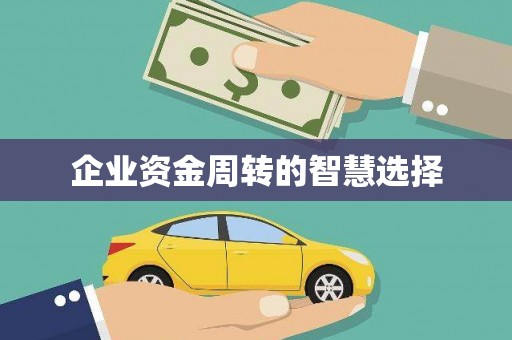 射阳企业资金周转的智慧选择