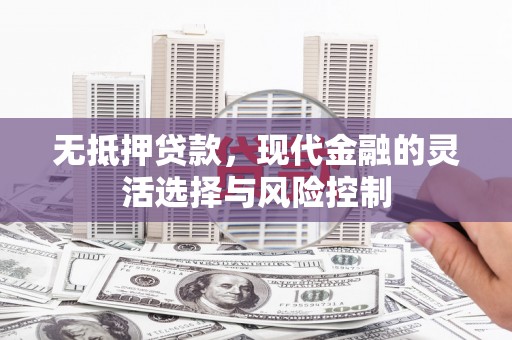 射阳无抵押贷款，现代金融的灵活选择与风险控制