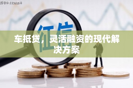 射阳车抵贷，灵活融资的现代解决方案