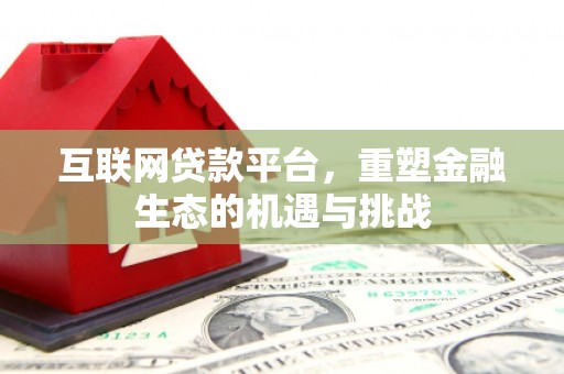射阳互联网贷款平台，重塑金融生态的机遇与挑战