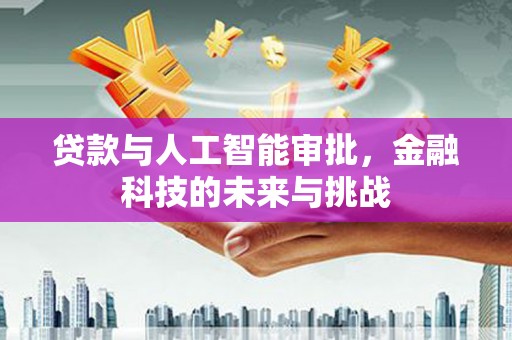 射阳贷款与人工智能审批，金融科技的未来与挑战