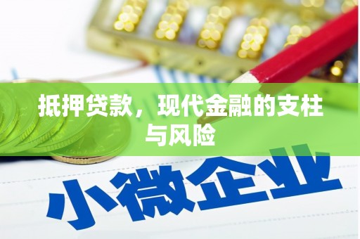 射阳抵押贷款，现代金融的支柱与风险