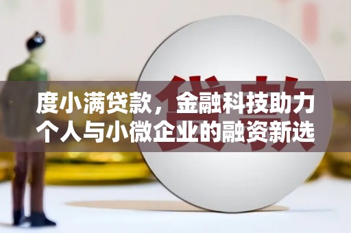 射阳度小满贷款，金融科技助力个人与小微企业的融资新选择