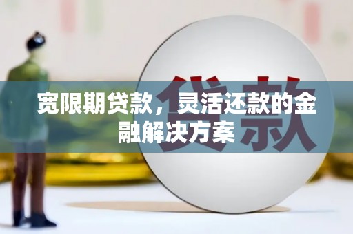 射阳宽限期贷款，灵活还款的金融解决方案
