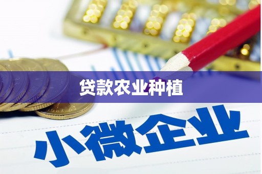 射阳贷款农业种植