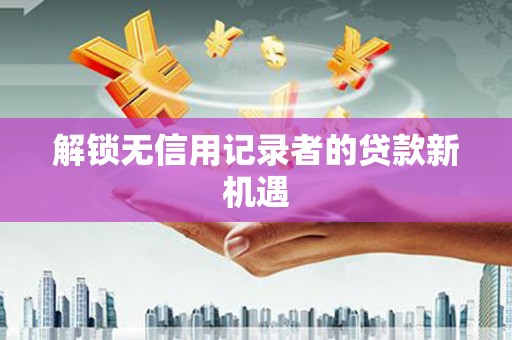 射阳解锁无信用记录者的贷款新机遇