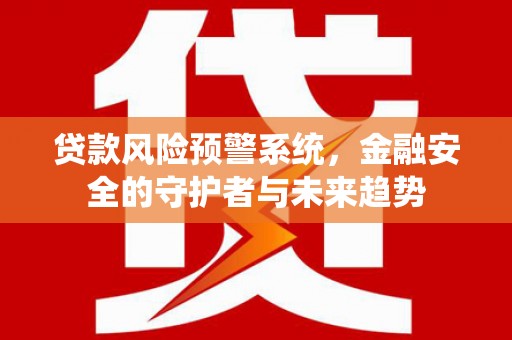 射阳贷款风险预警系统，金融安全的守护者与未来趋势