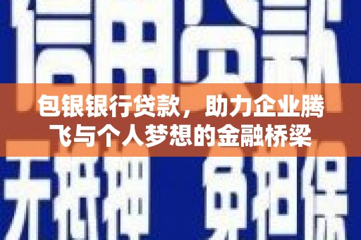 射阳包银银行贷款，助力企业腾飞与个人梦想的金融桥梁