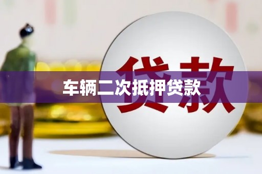 射阳车辆二次抵押贷款