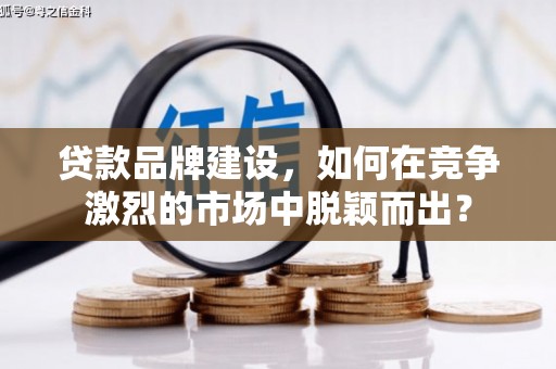 射阳贷款品牌建设，如何在竞争激烈的市场中脱颖而出？