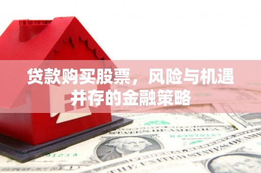 射阳贷款购买股票，风险与机遇并存的金融策略