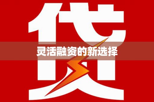 射阳灵活融资的新选择