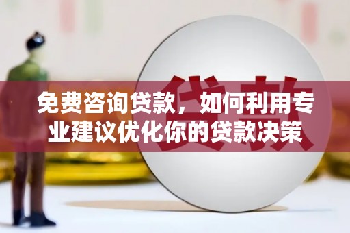 射阳免费咨询贷款，如何利用专业建议优化你的贷款决策