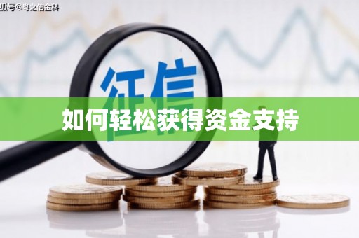 射阳如何轻松获得资金支持