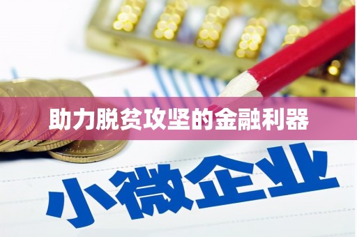射阳助力脱贫攻坚的金融利器